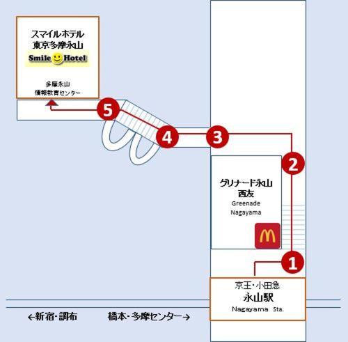 Smile Hotel Tokyo Tamanagayama Zewnętrze zdjęcie